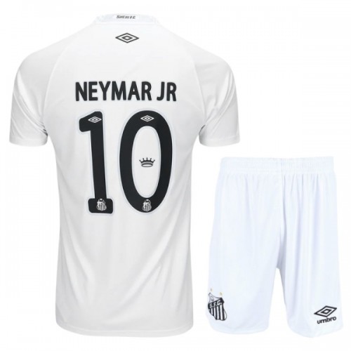 Conjunto Santos FC Neymar JR 10 Equipamento Principal 2025-26 - Criança Conjunto Santos FC Neymar JR 10 Equipamento Principal 2025-26 - Criança